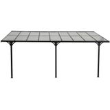 Westmann Aluminium Terrassendach Bruce schwarz 566x300 cm