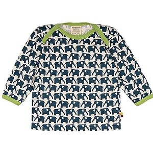 loud + proud Uniseks baby sweatshirt shirt, blauw (marine), 86/92 cm