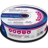 MediaRange - CD-R - 700MB/80Min - 25 Stuks - Gouden Laag