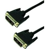 MediaRange - DVI Monitor Aansluitsnoer - Zwart - 3.0m - Digitale Dual Link