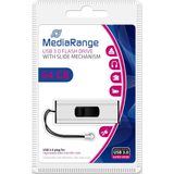 MediaRange USB Stick - 64 GB - USB 3.0 - Zwart