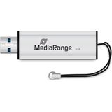 MediaRange - USB 3.0 Memory Stick - 8GB - Zilver - Mini USB Flash Drive