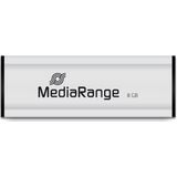 MediaRange - USB 3.0 Memory Stick - 8GB - Zilver - Mini USB Flash Drive