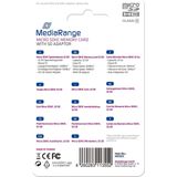 MediaRange - microSDHC Geheugenkaart - 32GB - Class 10 - Met Adapter