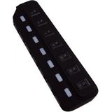 MediaRange - USB 2.0 Hub - 7 Poorten - Schakelbaar - Zwart