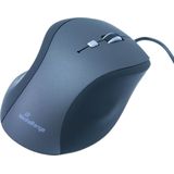 MediaRange Optical 5-button mouse, wired, black/grey