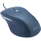 MediaRange Optical 5-button mouse, wired, black/grey