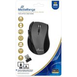 MediaRange - MROS203 - Draadloze Muis - Grijs - 5 Knoppen