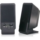 MediaRange Actieve Luidspreker USB 2.0 Compact Desktop Zwart