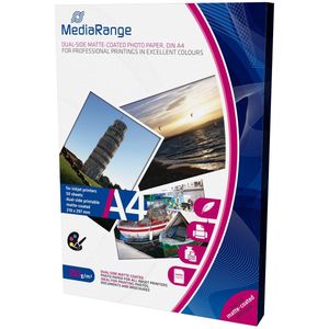 MediaRange - MRINK112 - Fotopapier - Mat - 250gr/m² - 50 Vellen