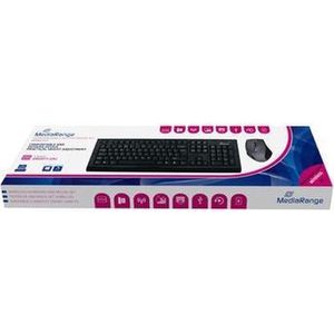 MediaRange MROS104UK QWERTY toetsenbord, zwart