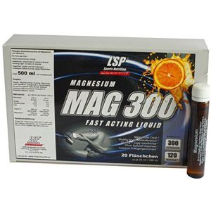 LSP Magnesium Liquid 20 x 25 ml, per stuk verpakt (1 x 500 ml)