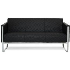 ARUBA STEP - Loungebank - Zwart - Kunstleer