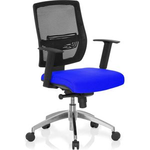 NET 90 - Professionele bureaustoel Zwart / Blauw