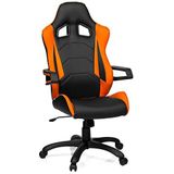 HJH OFFICE 621836 gamingstoel GAME PRO I kunstleer Bureaustoel zwart/oranje