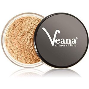 Veana Mineral Foundation - Ivory (6g) - zonder kleurstoffen, oliën, chemicaliën, vulstoffen, additieven of conserveringsmiddelen.
