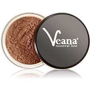 Veana Mineral Foundation – chocolade (6 g) – zonder kunstmatige kleurstoffen, oliën, chemicaliën, vulstoffen, additieven of conserveringsmiddelen.