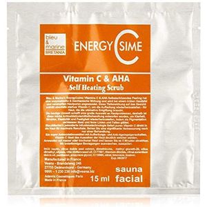 EnergyCsime Self Heating Vitamine C & AHA Scrub (Sachet)