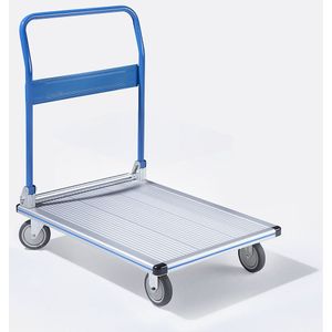Aluminium platformwagen KOMFORT, laadvermogen 200 kg, laadvlak 900 x 620 mm