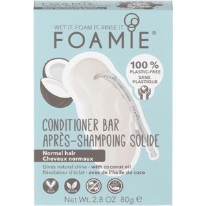 Foamie , Shake Your Coconuts, Hair Conditioner Bar, voor Shine, 80 g Unisex