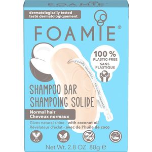 Foamie - Shampoo Bar With Coconut Oil - Stiff Shampoo For Normal Hair