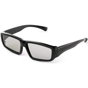 PRECORN 3D-bril, universele passieve 3D-bril, zwart, compatibel met Cinema 3D LG Philips Panasonic UVM.