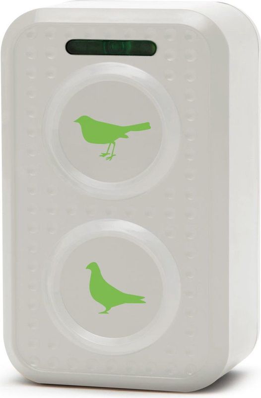 ISOTRONIC Mobiele Vogelverschrikker met Ultrasoon Geluid voor Tuin en Garage