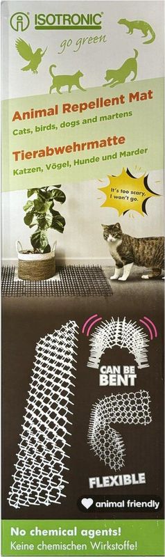 Isotronic Katten en martermat | Afweerstrip 1 verpakking, 12 stuks