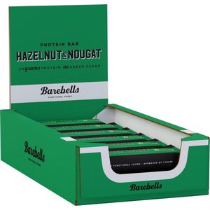 Barebell Protein Bars Inhoud - Smaak Hazelnut & Nougat