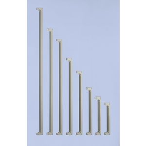 Combi-inhaakstelling bouwdeel, legbord-draagbalk, lengte 610 mm, VE = 8 stuks