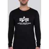 Alpha Industries - Basic Longsleeve - Zwart - 100% Katoen