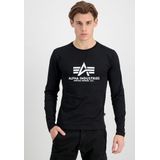 Alpha Industries - Basic Longsleeve - Zwart - 100% Katoen