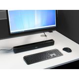 Vyrve Audio Naos, Multimedia Soundbar, DSP, HDMI (arc), Optical in, Aux in, Bluetooth, MP3 via USB stick, MP3 via TF card,