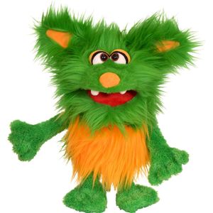 Handpop Schooter monster to go buikspreekpop