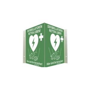MEDX5 AED-Z-WISCHI AED-Schild