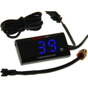 Koso - Super Slim Style - Temperatuurmeter - 0-120 graden - Waterdichte Behuizing