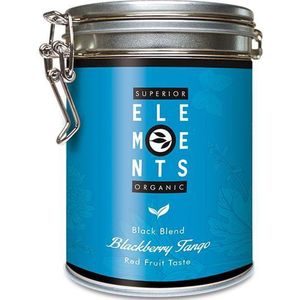 Blackberry Tango biologische thee in luxe bewaarblik | 100 gram