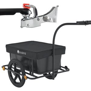 Remolque de bicicleta para perros de acero inoxidable sostenible, transportador