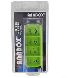 Anabox - Dagbox Compact - Pillendoosje - Doorzichtig - Vaatwasserbestendig