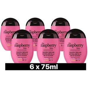 Treaclemoon Handcreme Raspberry Kiss - 6x75 ml - Voordeelverpakking