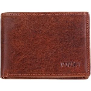 Portefeuille Mika bruin mini - RFID 13,5x11x3,5cm