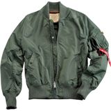 Alpha Industries - MA-1 TT - Jas - Zwart - Nylon - Ademend