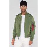 Alpha Industries - MA-1 TT - Jas - Zwart - Nylon - Ademend