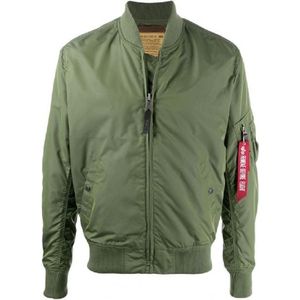Alpha Industries - MA-1 TT - Jas - Zwart - Nylon - Ademend