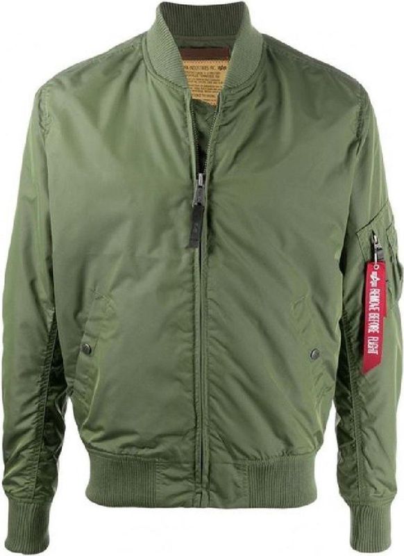 Alpha Industries - MA-1 TT - Jas - Zwart - Nylon - Ademend
