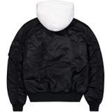 ALPHA INDUSTRIES - MA-1 D-Tec SE - Tussenjas - Zwart - 100% Nylon