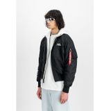 ALPHA INDUSTRIES - MA-1 D-Tec SE - Tussenjas - Zwart - 100% Nylon