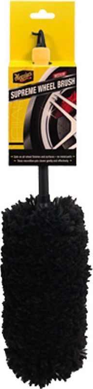 Meguiar's - Supreme Wheel Brush - Velgenborstel - Microvezel - Veilig voor Alle Velgen