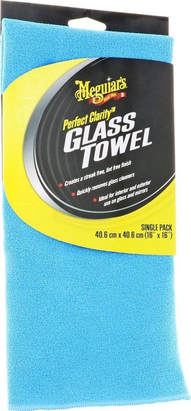 Meguiar's Perfect Clarity Glass Towel - Glas Microvezeldoek