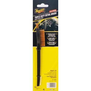 Meguiar's - Triple Duty Detail Brush - Reinigingsborstel - Geschikt voor Textiel